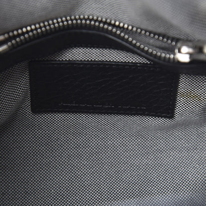 Alexander Wang Kangaroo Fur Mini Rockie Black Cheetah Rhodium Hardware 6 of 10