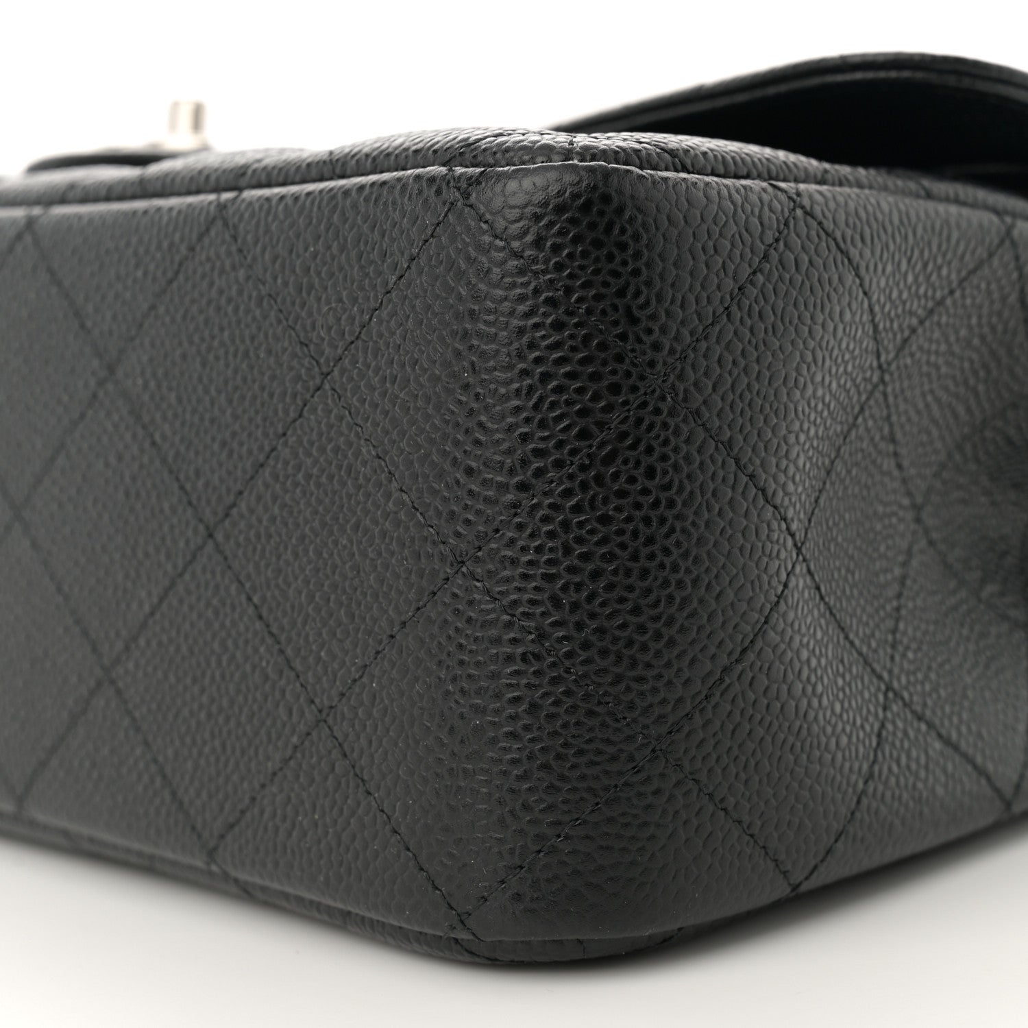 Chanel Caviar Quilted Jumbo Double Flap Black 10 of 11