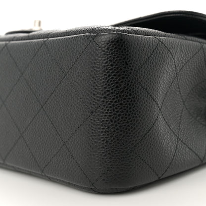 Chanel Caviar Quilted Jumbo Double Flap Black 10 of 11