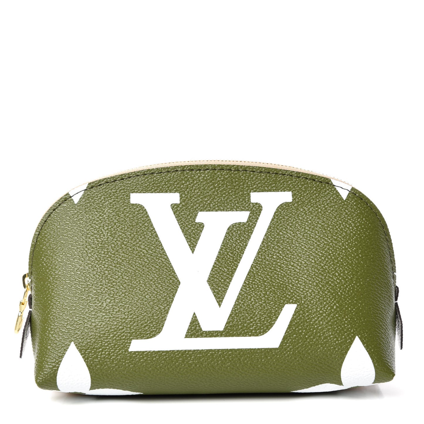 Monogram Giant Cosmetic Pouch Kaki