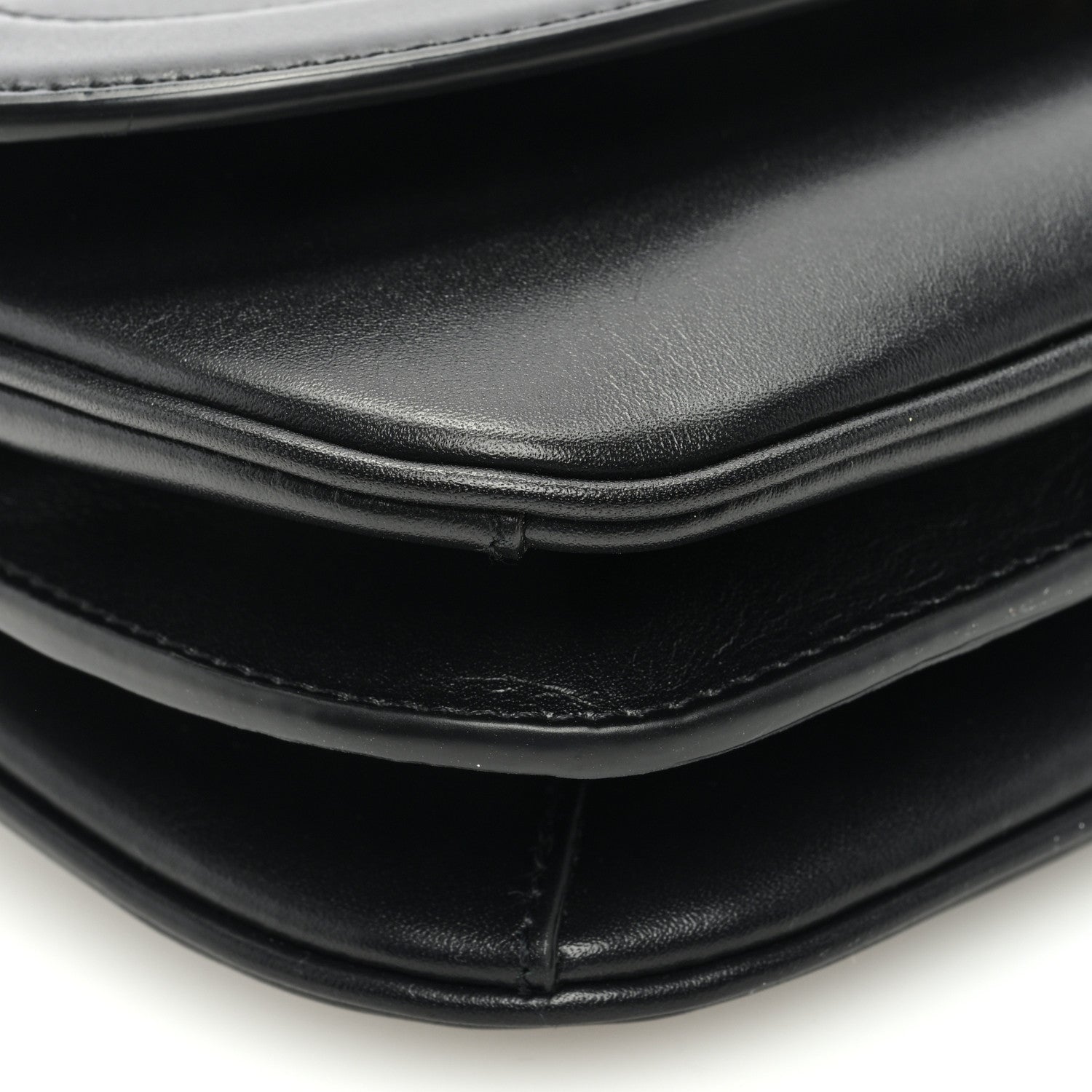 Saint Laurent Smooth Calfskin Small Charlie Shoulder Bag Black 8 of 9