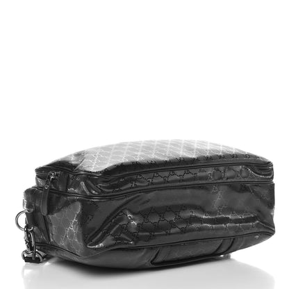 Gucci Imprime Monogram Medium Travel Bag Black 4 of 25