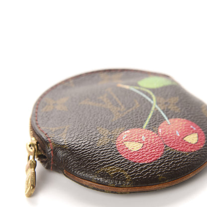 Louis Vuitton Monogram Cerises Round Coin Purse 6 of 11