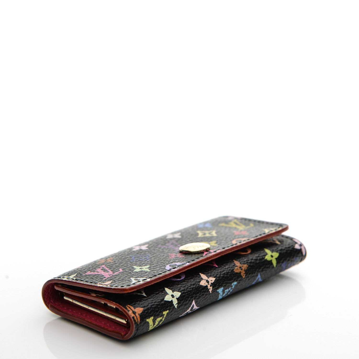 Louis Vuitton Monogram Multicolor Multicles 4 Key Holder Black Grenade 4 of 9