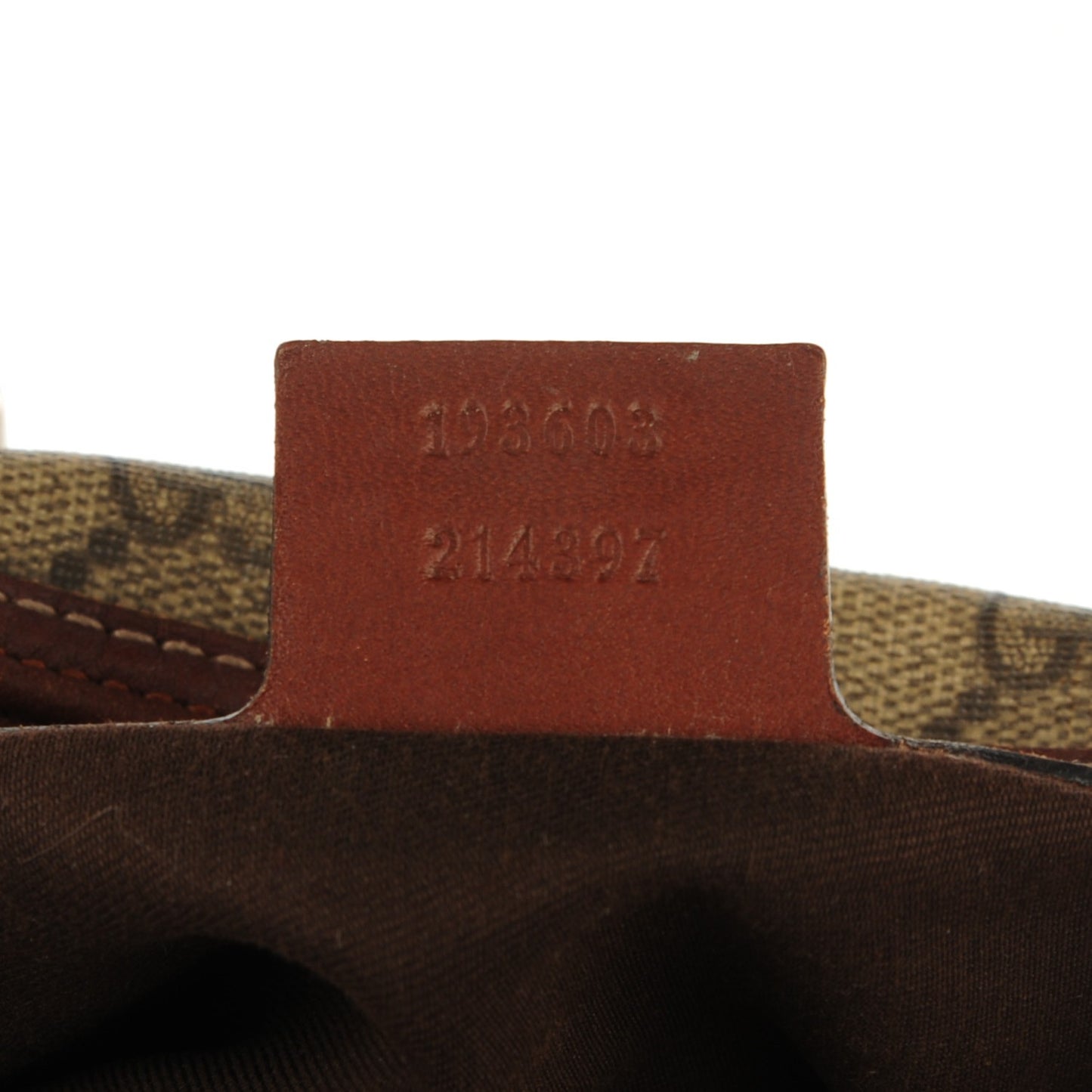 GG Plus Monogram Medium Joy Boston Brown
