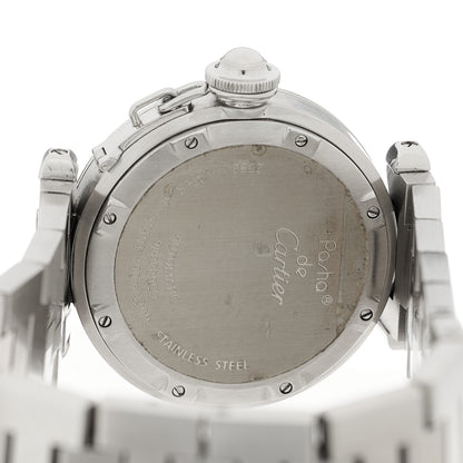Cartier Stainless Steel 35mm Pasha C Big Date Automatic Watch Black 4 of 4