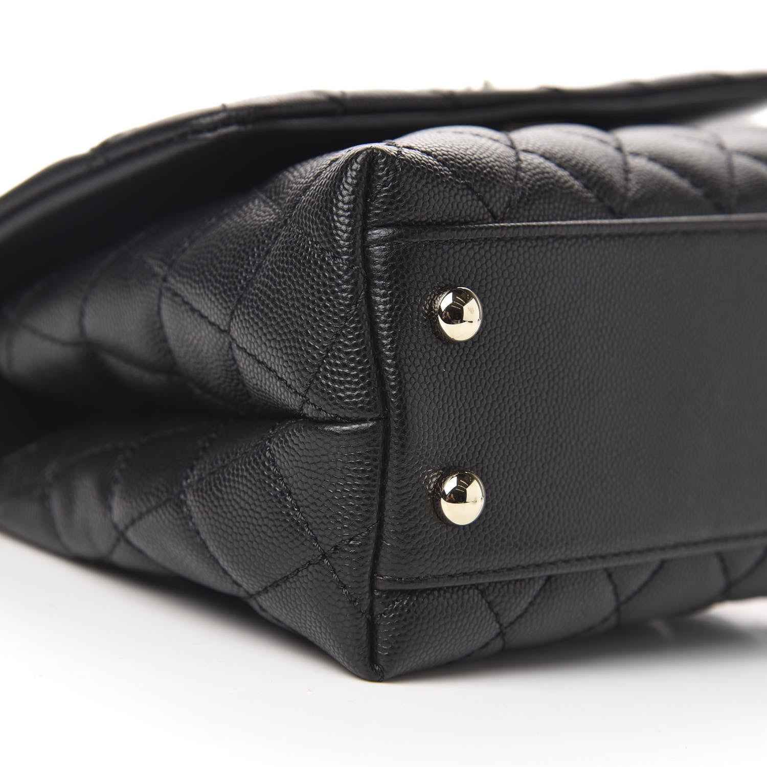 Chanel Caviar Quilted Mini Coco Handle Flap Black 8 of 11