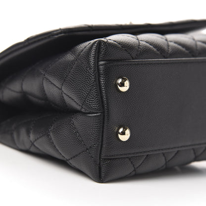 Chanel Caviar Quilted Mini Coco Handle Flap Black 8 of 11