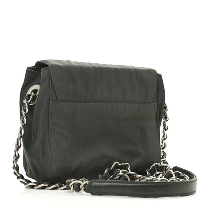 Prada Nylon Messenger Bag Green 2 of 11