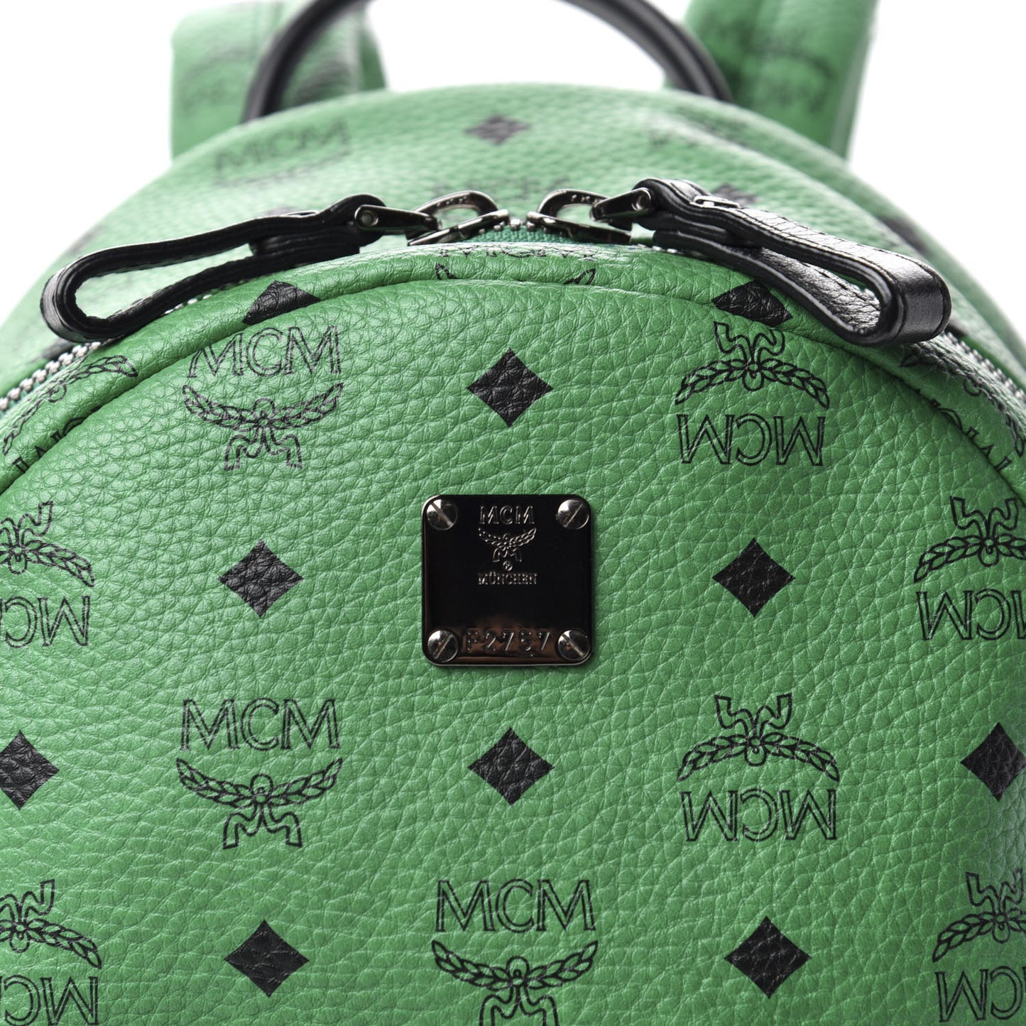 Visetos Small Side Stud Stark Backpack Green
