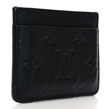 Louis Vuitton Empreinte Card Holder Black 3 of 8