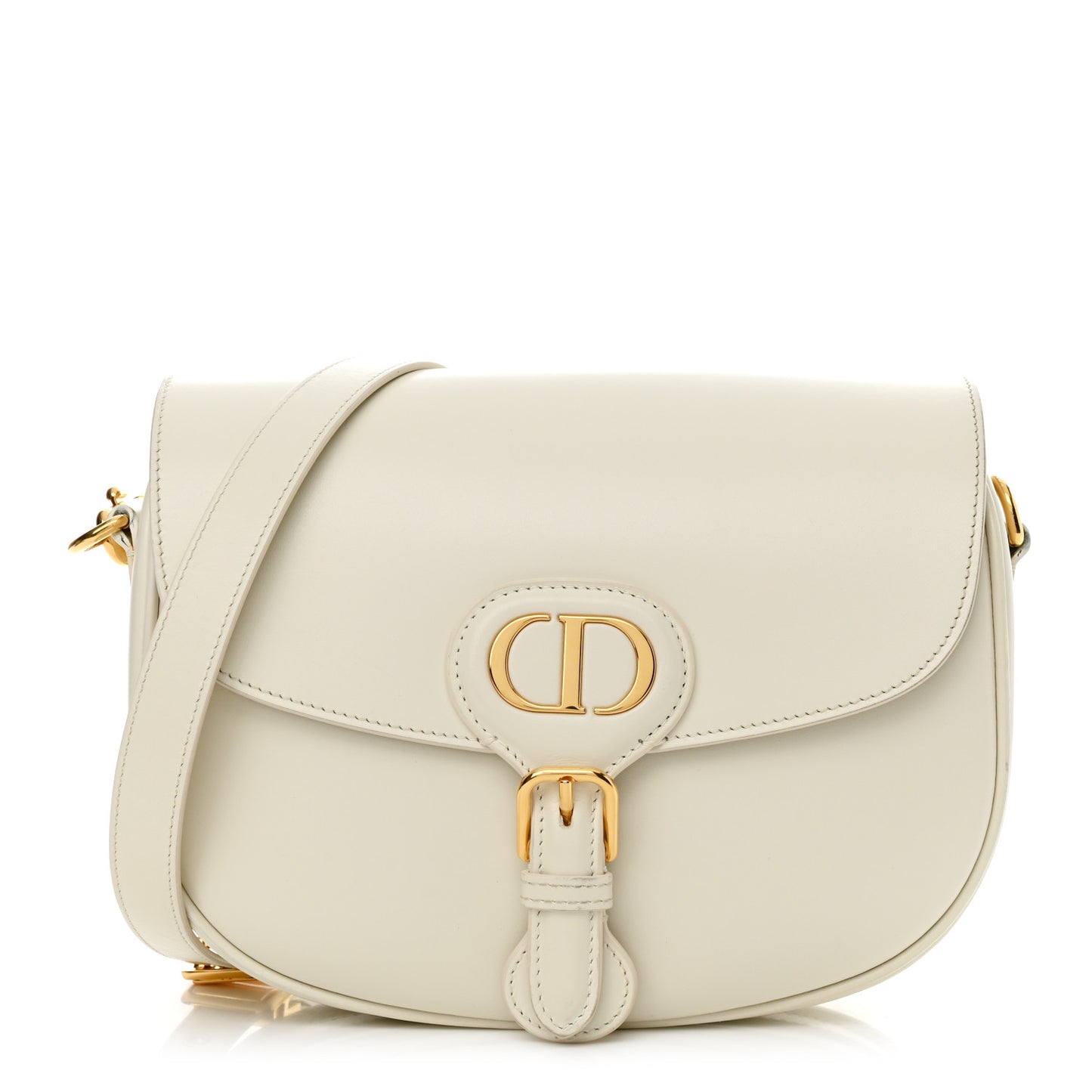 Box Calfskin Medium Bobby Flap Latte