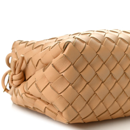 Bottega Veneta Nappa Intrecciato Small Loop Camera Bag Almond 8 of 9