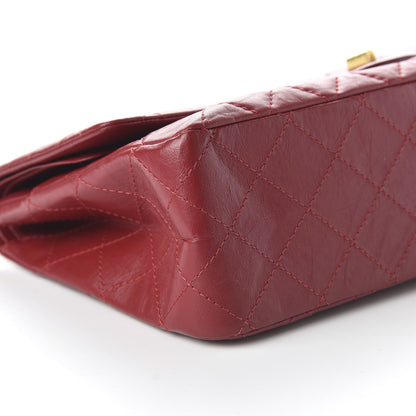 Chanel Aged Calfskin Quilted 2.55 Reissue 227 Flap Red 6 of 11