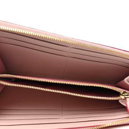 MCM Calfskin Ottomar Large Zip Around Wallet Pink 5 of 8