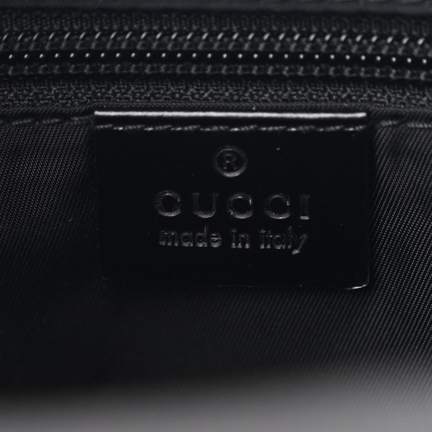 Coated Canvas Interlocking G Briefcase Black