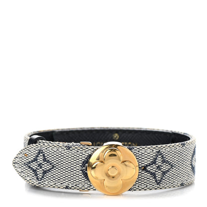 Louis Vuitton Mini Monogram Wish Bracelet Blue 1 of 4