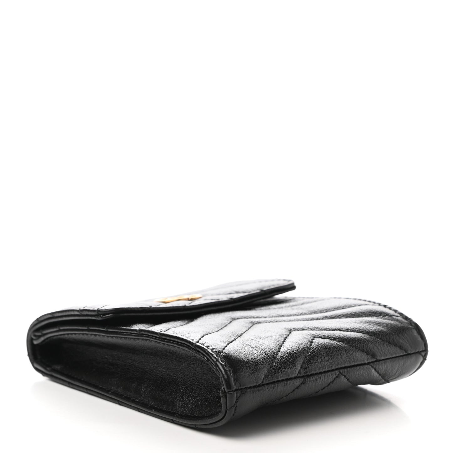 Calfskin Matelasse GG Marmont 2.0 Multi Belt Bag Pouch Black