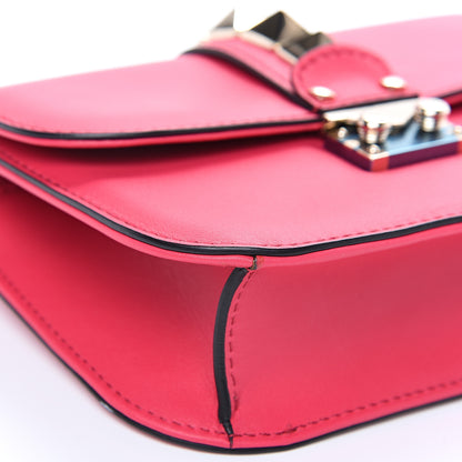 Valentino Garavani Vitello Small Glam Lock Rockstud Flap Pink 6 of 7
