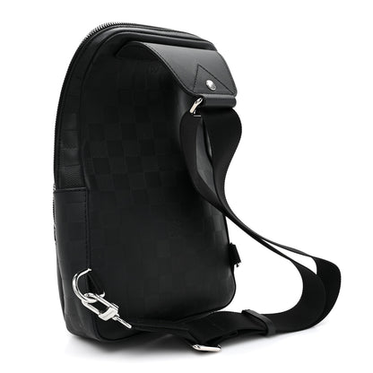 Louis Vuitton Damier Infini Avenue Sling Bag Onyx 3 of 10