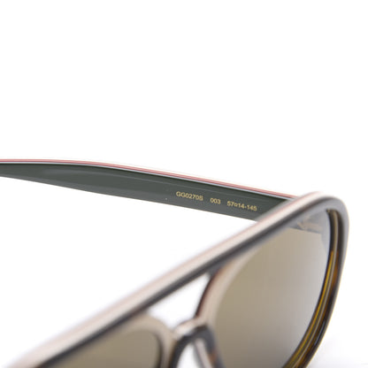 Gucci Pilot Sunglasses GG0270S Tortoise 5 of 8
