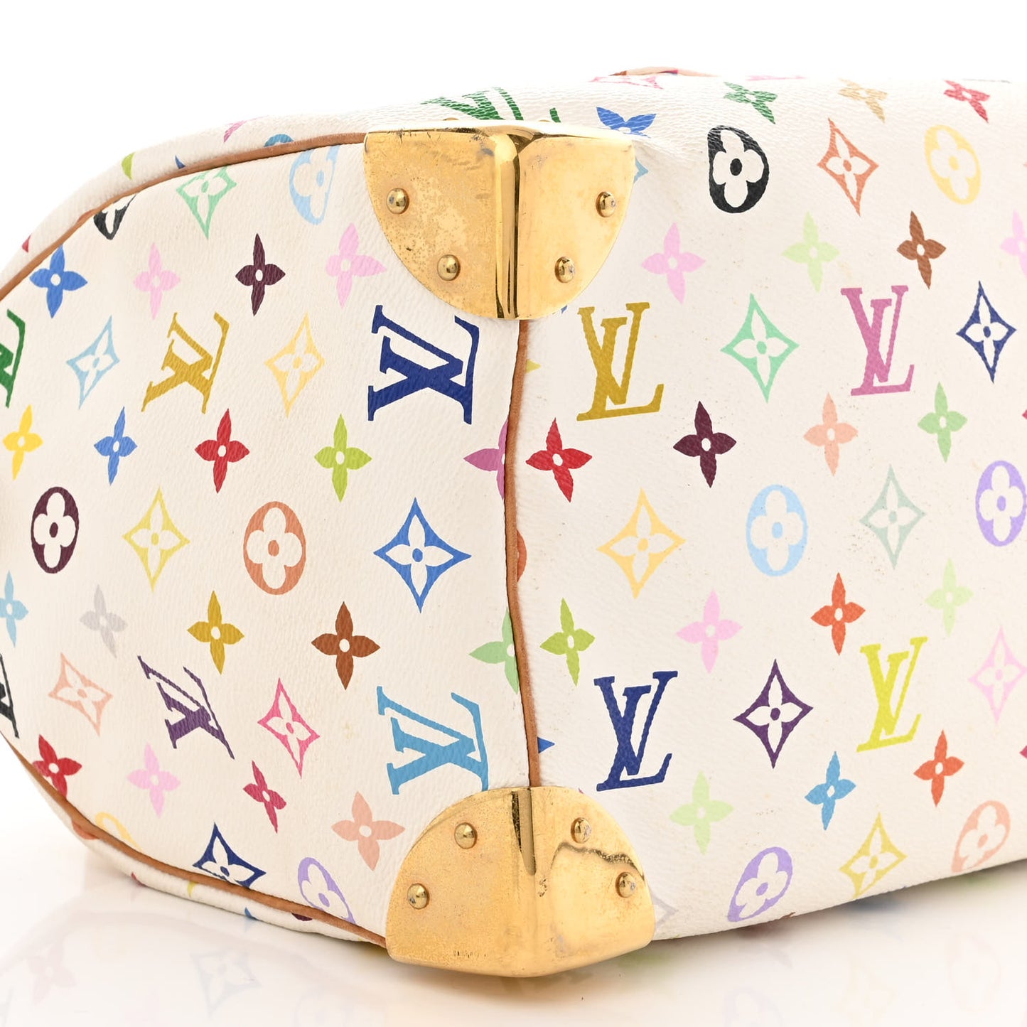 Monogram Multicolor Speedy 30 White