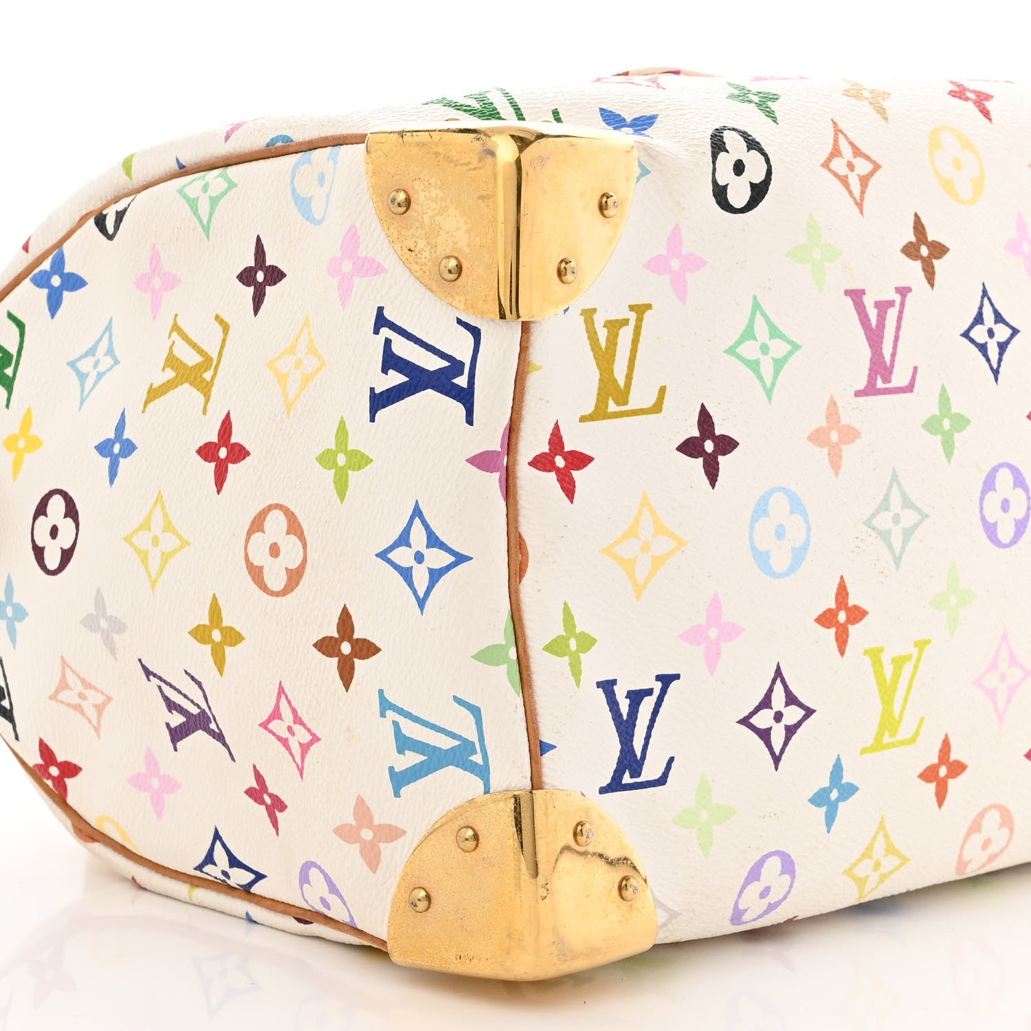 Louis Vuitton Monogram Multicolor Speedy 30 White 9 of 15