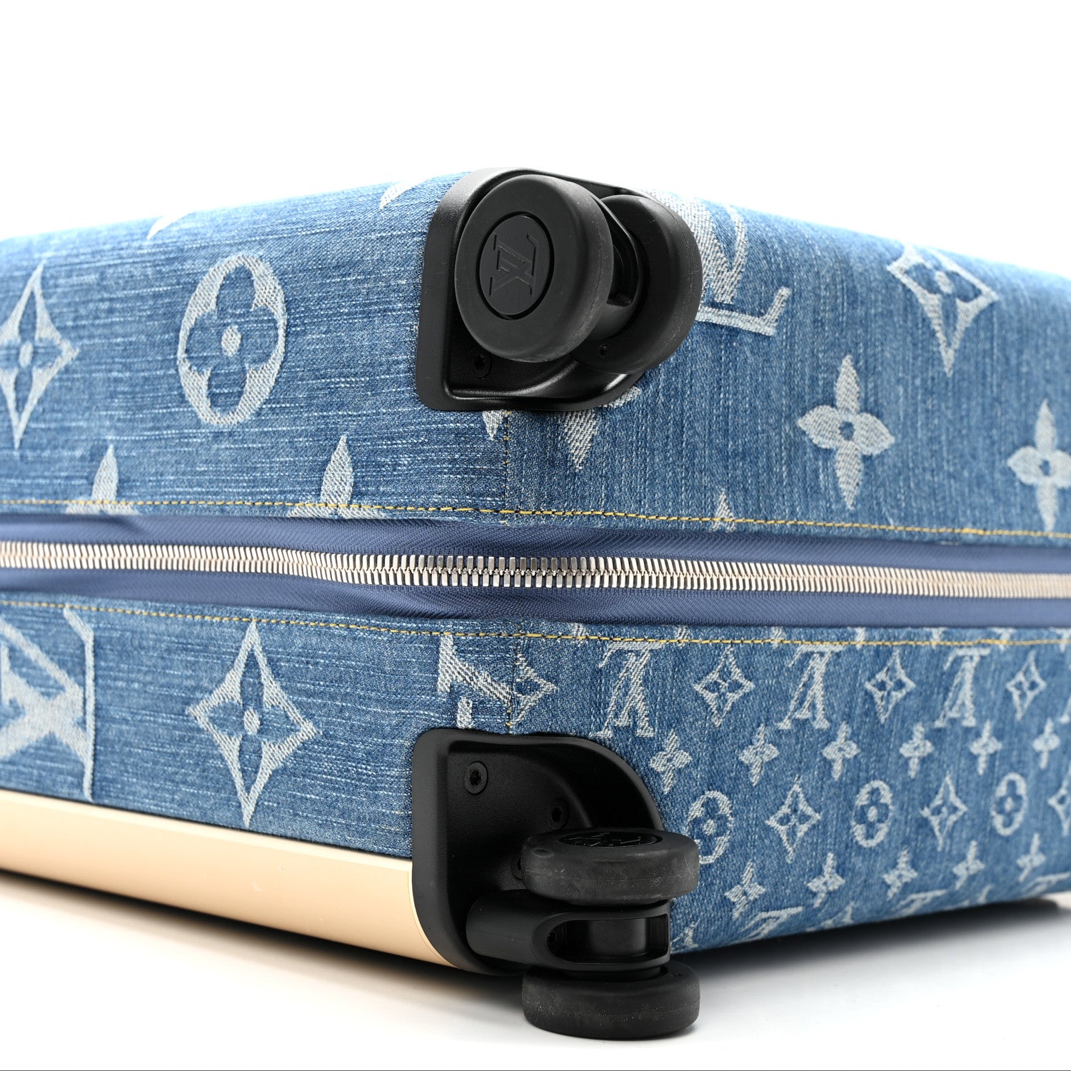 Louis Vuitton Monogram Denim Horizon 55 Blue 7 of 12