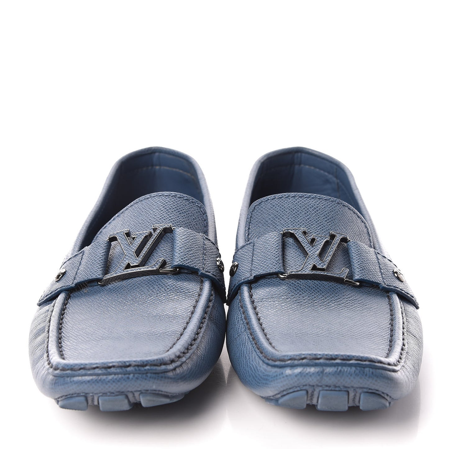 Taiga Mens Hockenheim Moccasin Loafers 9.5 Blue