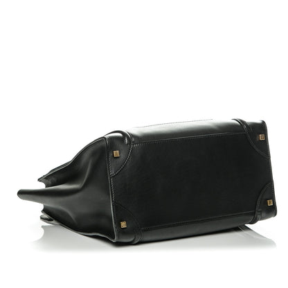 Celine Smooth Calfskin Medium Luggage Black 4 of 6