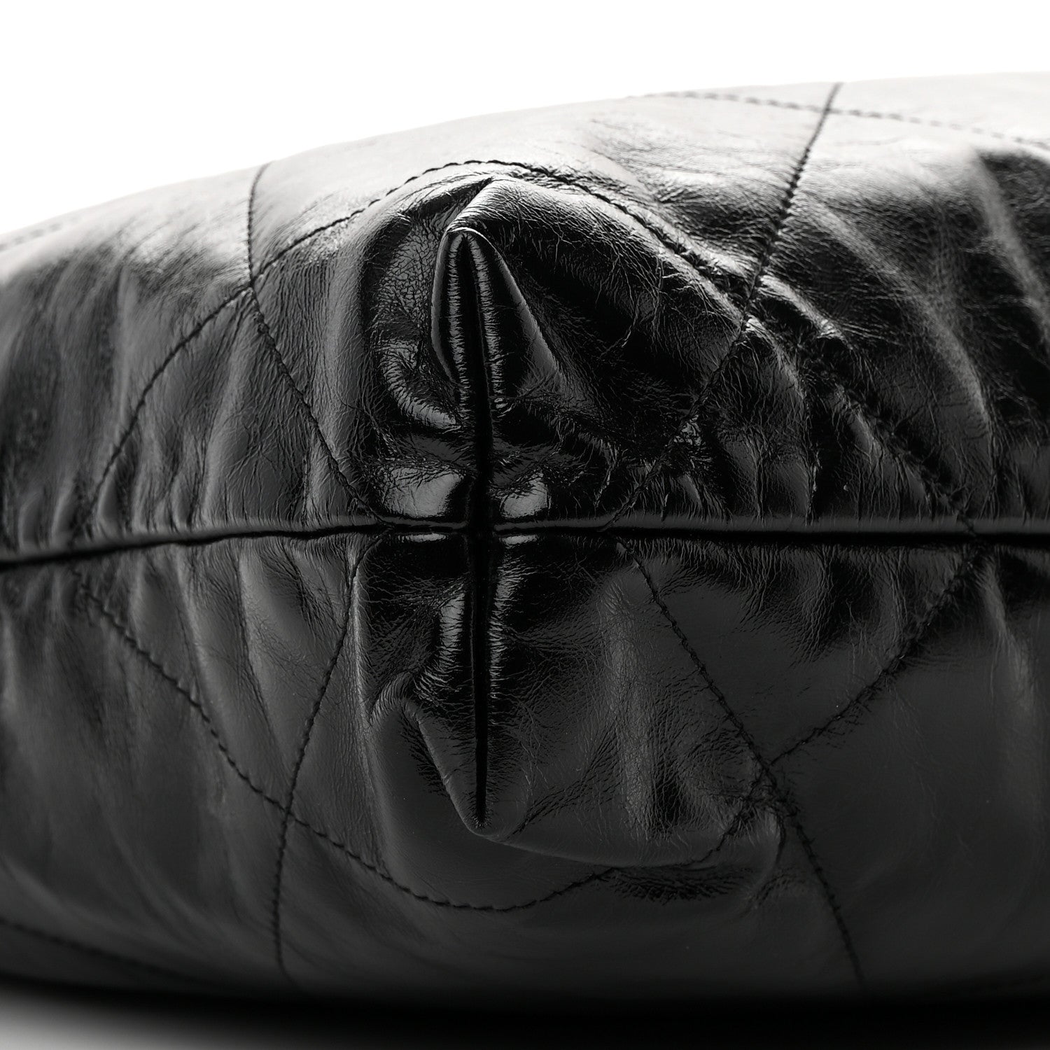 Chanel Shiny Calfskin Quilted Chanel 22 Black 10 of 12