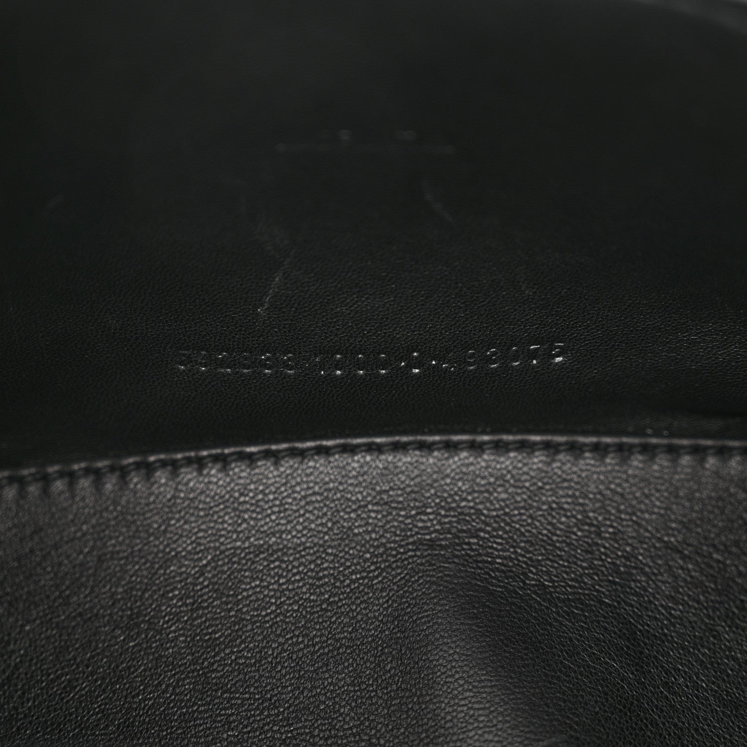 Balenciaga Velvet Jersey Hourglass Top Handle Bag XS Black 7 of 17