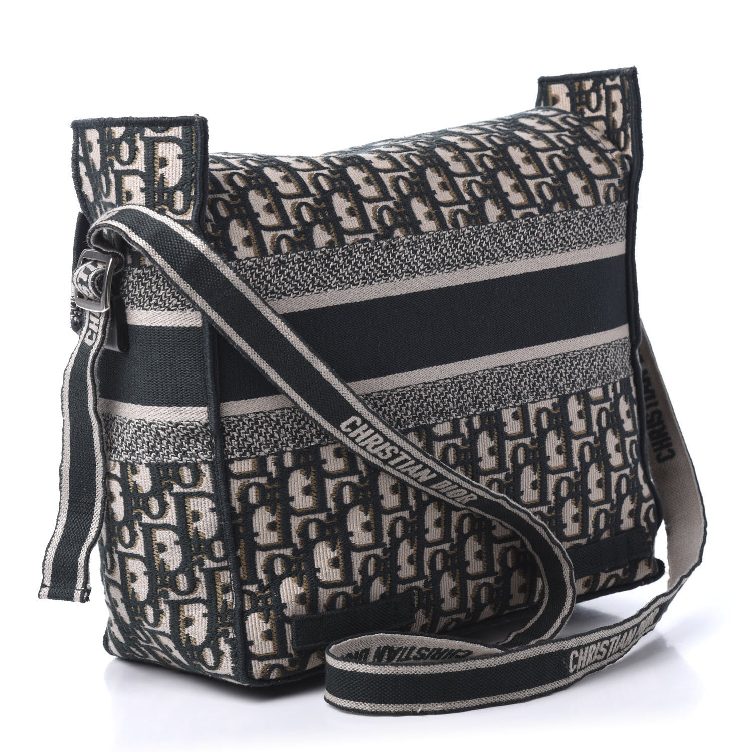 Christian Dior Oblique Medium Diorcamp Messenger Green 3 of 9
