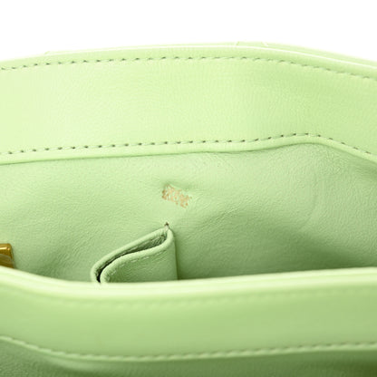 Chanel Lambskin Quilted Small Trendy CC Flap Dual Handle Bag Light Green 14 of 15