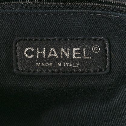 Chanel Canvas Small Deauville Tote Grey 7 of 11