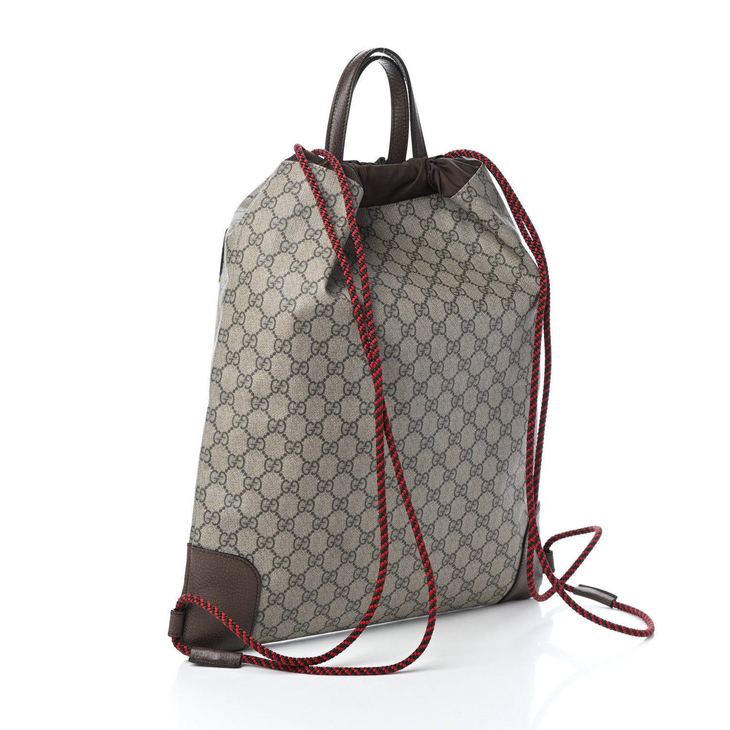 Gucci Soft GG Supreme Monogram Courrier Drawstring Backpack 3 of 9