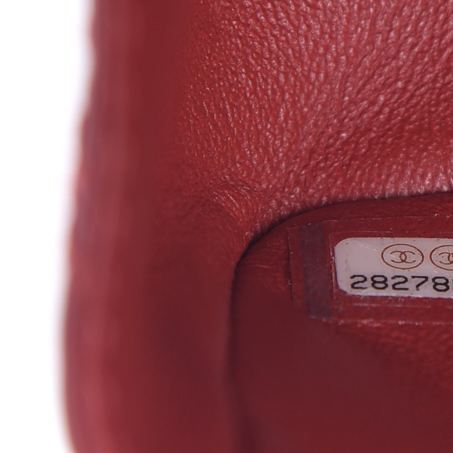Aged Calfskin Quilted 2.55 Reissue Mini Flap Red
