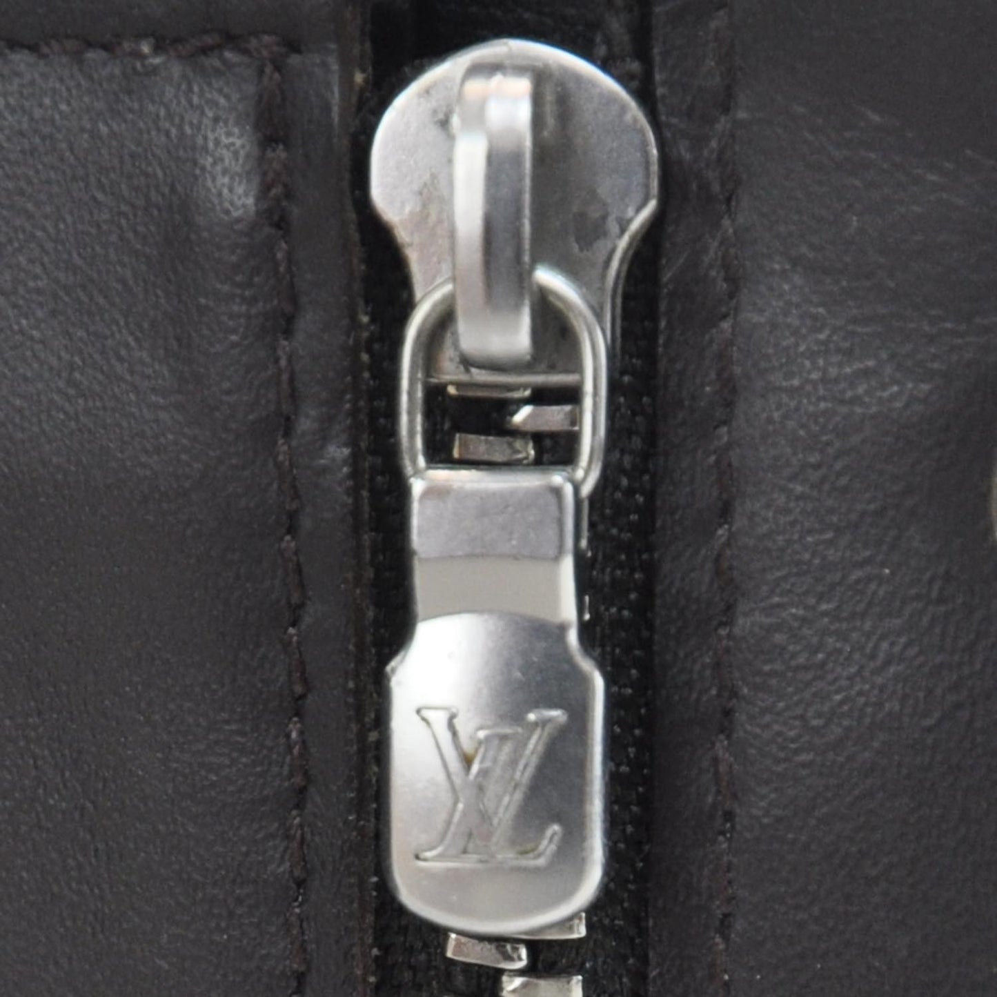 Monogram Glace Compact Wallet Cafe Brown