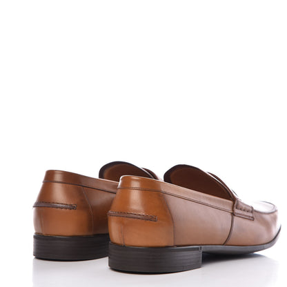 Gucci Calfskin Mens Interlocking G Loafers 8 Cuir 4 of 10