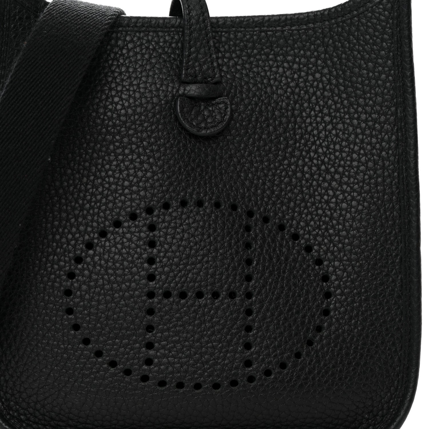 Hermes Taurillon Clemence Evelyne TPM Black 8 of 12