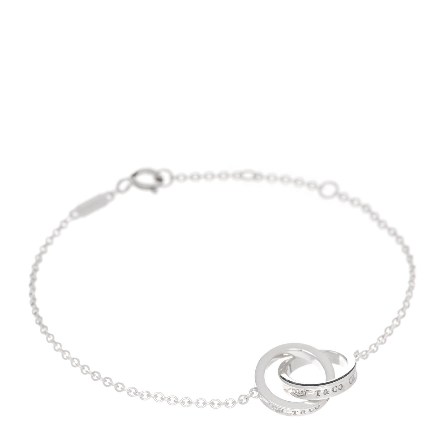 Sterling Silver 1837 Interlocking Bracelet