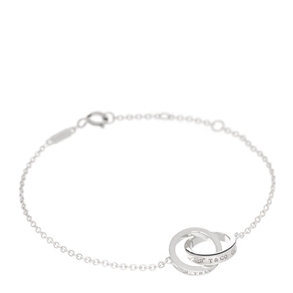 Tiffany Sterling Silver 1837 Interlocking Bracelet 1 of 4