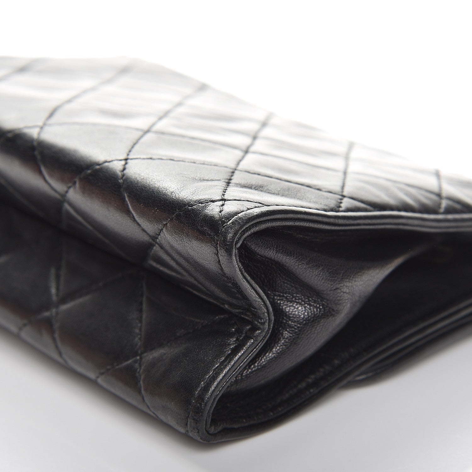 Chanel Lambskin Quilted Tassel Flap Black 10 of 11