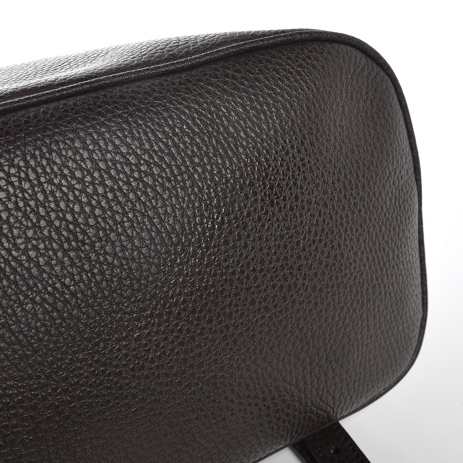 Gucci Calfskin Medium Dome Bag Dark Brown 9 of 9