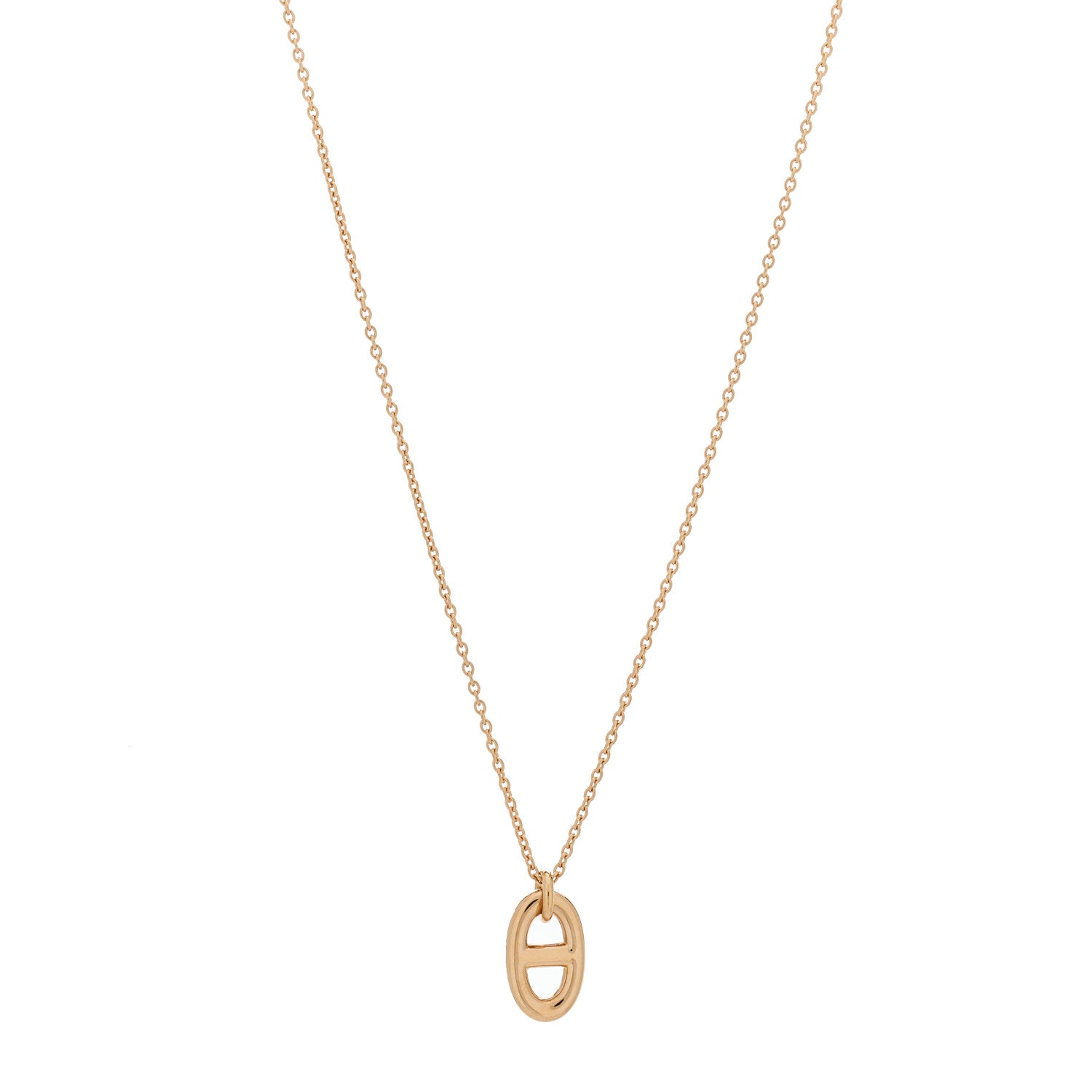 Hermes 18K Rose Gold PM Farandole Pendant Necklace 1 of 5