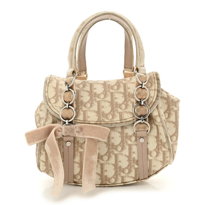 Christian Dior Monogram Mini Romantique Trotter Bag Rose 1 of 13