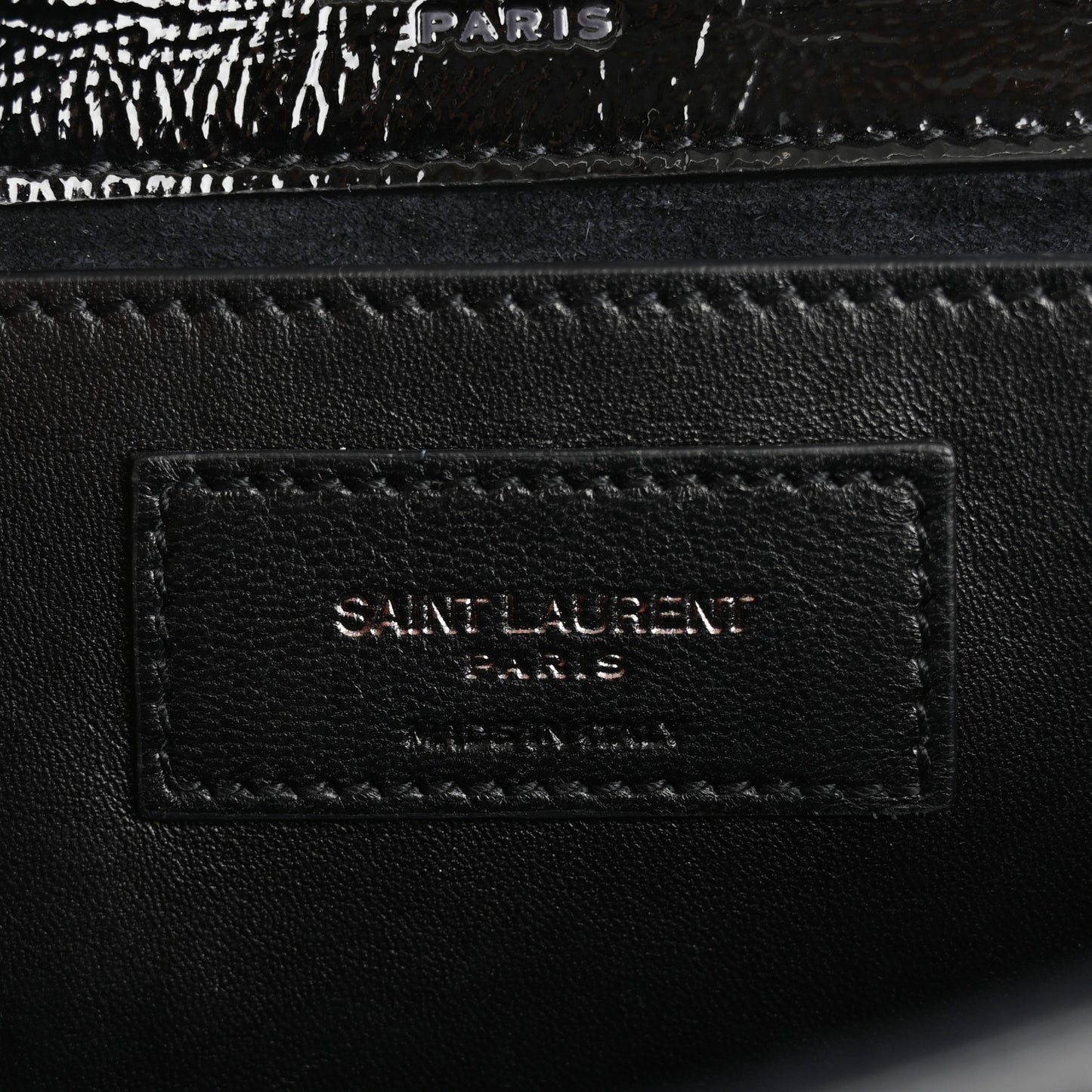 Patent Smoking Clutch Black