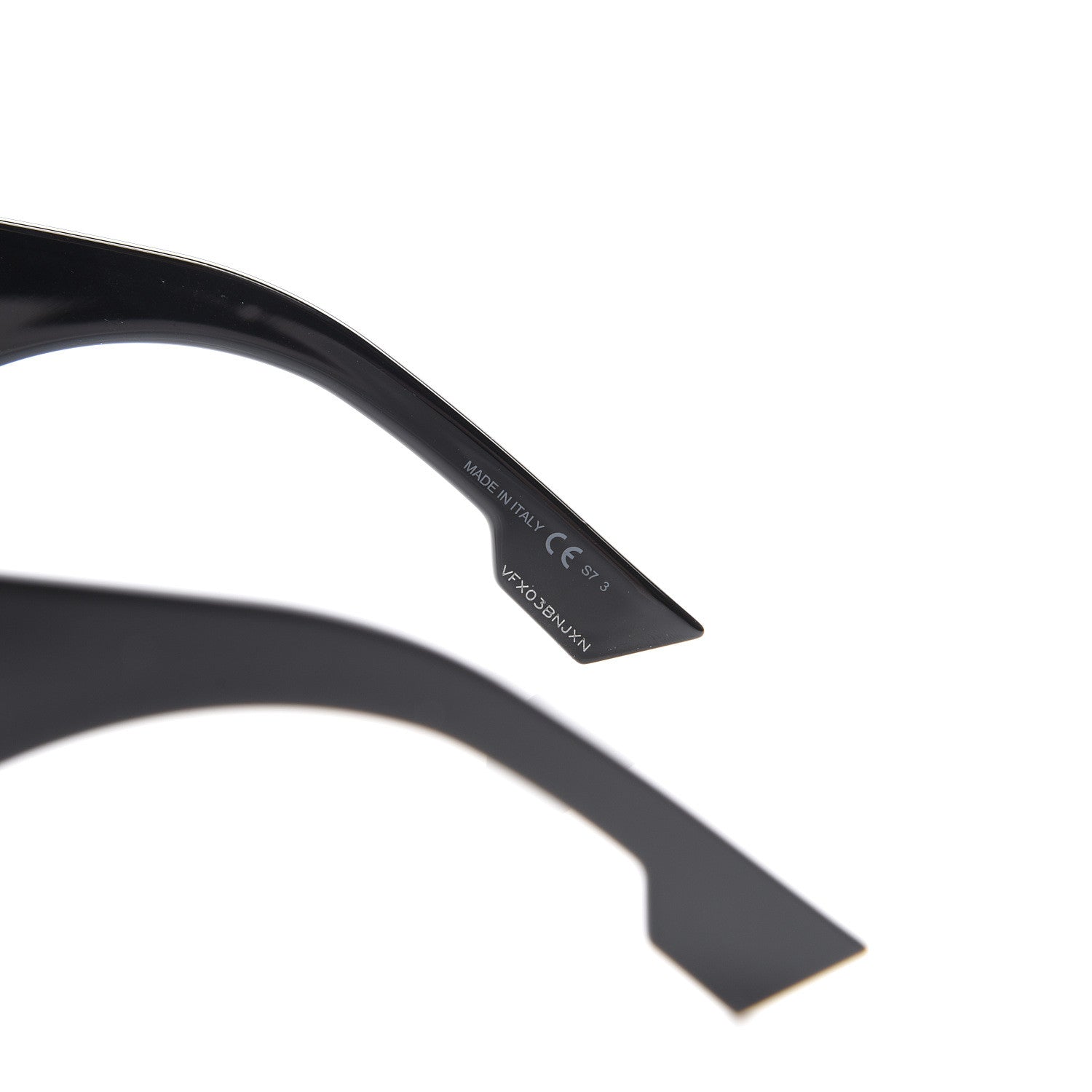 Christian Dior Acetate DiorSo Light 1 Shield Sunglasses Black 7 of 8