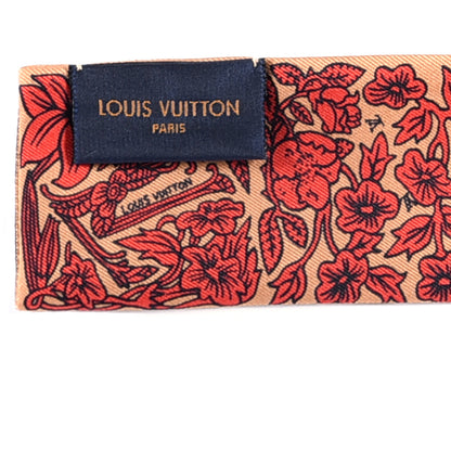 Louis Vuitton Silk Jeu De Louis BB Bandeau Beige 3 of 3