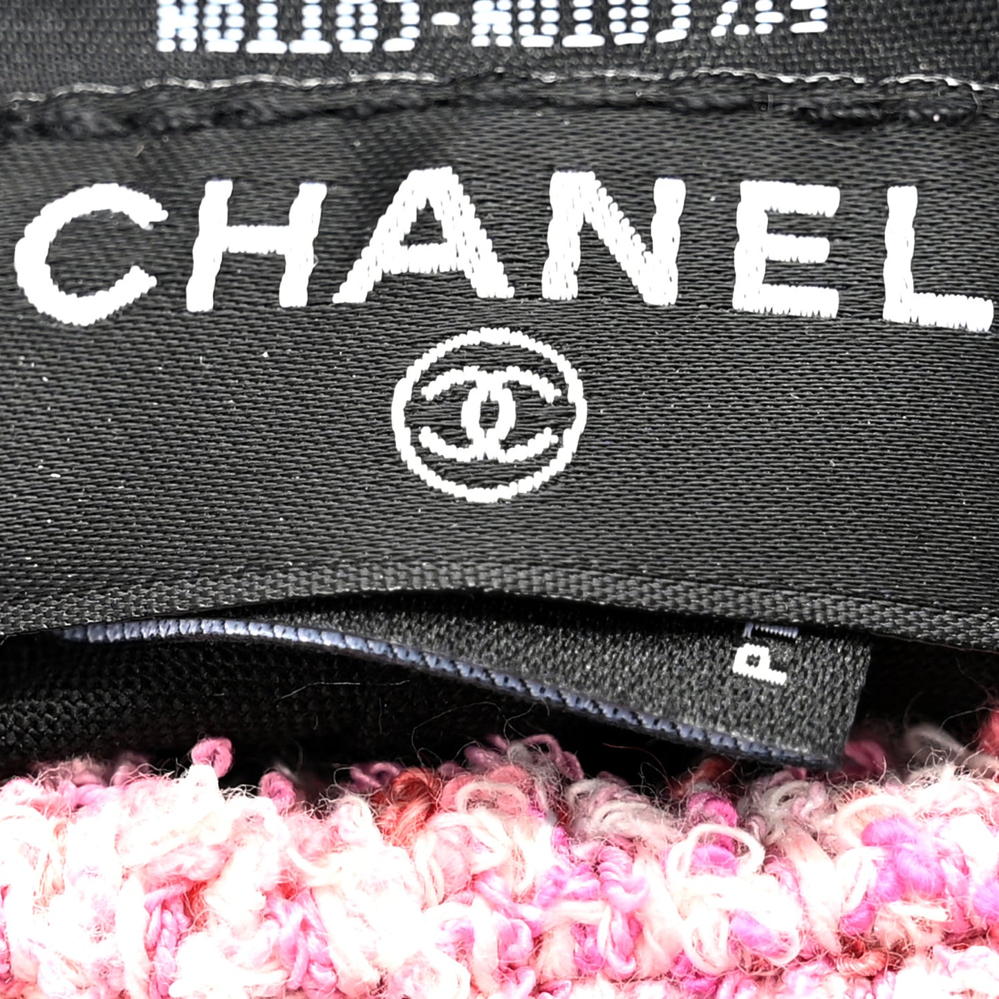 Cotton Tweed Newsboy Hat M Pink Ecru